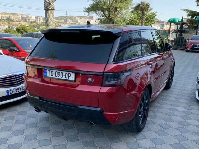 Червоний Ленд Ровер Range Rover Sport, об'ємом двигуна 4 л та пробігом 40 тис. км за 49500 $, фото 4 на Automoto.ua