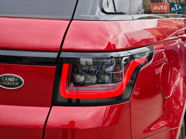 Червоний Ленд Ровер Range Rover Sport, об'ємом двигуна 3 л та пробігом 82 тис. км за 46990 $, фото 10 на Automoto.ua