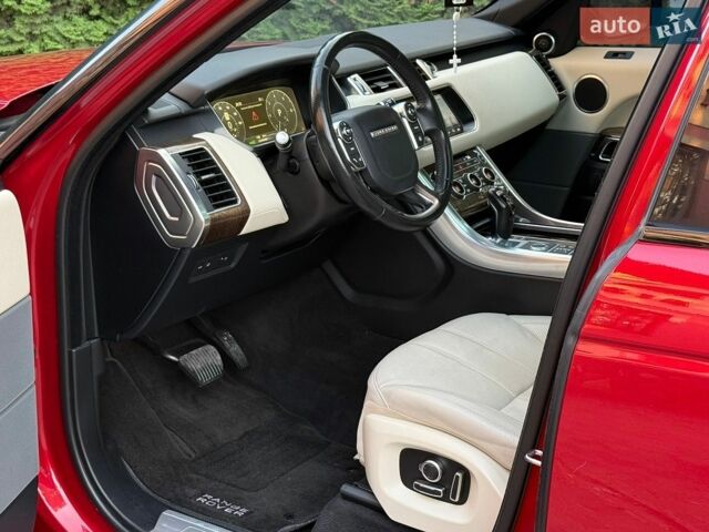 Червоний Ленд Ровер Range Rover Sport, об'ємом двигуна 3 л та пробігом 253 тис. км за 21750 $, фото 58 на Automoto.ua