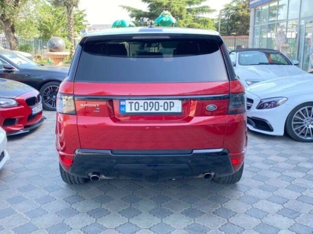 Червоний Ленд Ровер Range Rover Sport, об'ємом двигуна 4 л та пробігом 40 тис. км за 49500 $, фото 1 на Automoto.ua