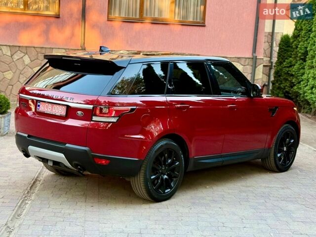 Червоний Ленд Ровер Range Rover Sport, об'ємом двигуна 3 л та пробігом 253 тис. км за 21750 $, фото 44 на Automoto.ua