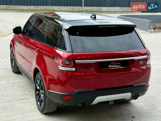 Червоний Ленд Ровер Range Rover Sport, об'ємом двигуна 3 л та пробігом 252 тис. км за 26900 $, фото 13 на Automoto.ua
