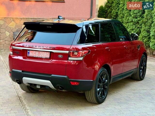 Червоний Ленд Ровер Range Rover Sport, об'ємом двигуна 3 л та пробігом 253 тис. км за 21750 $, фото 45 на Automoto.ua