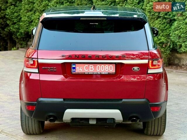 Червоний Ленд Ровер Range Rover Sport, об'ємом двигуна 3 л та пробігом 253 тис. км за 21750 $, фото 47 на Automoto.ua
