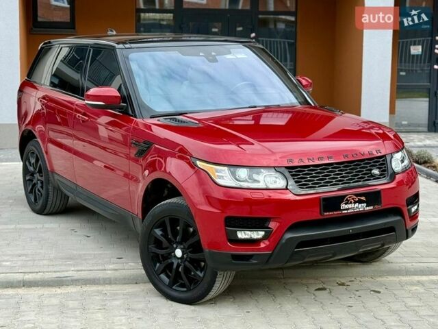 Червоний Ленд Ровер Range Rover Sport, об'ємом двигуна 3 л та пробігом 252 тис. км за 26900 $, фото 1 на Automoto.ua