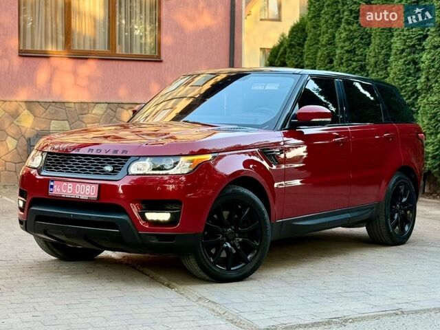 Червоний Ленд Ровер Range Rover Sport, об'ємом двигуна 3 л та пробігом 253 тис. км за 21750 $, фото 6 на Automoto.ua