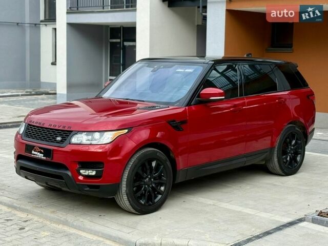 Червоний Ленд Ровер Range Rover Sport, об'ємом двигуна 3 л та пробігом 252 тис. км за 26900 $, фото 16 на Automoto.ua