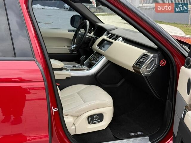 Червоний Ленд Ровер Range Rover Sport, об'ємом двигуна 3 л та пробігом 252 тис. км за 26900 $, фото 93 на Automoto.ua