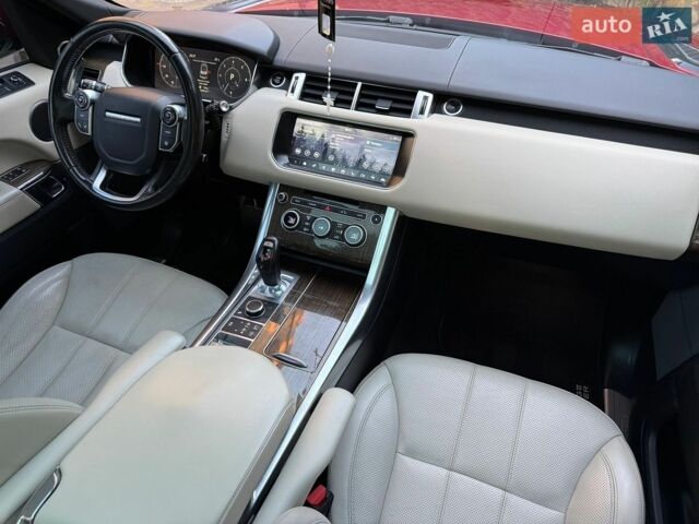 Червоний Ленд Ровер Range Rover Sport, об'ємом двигуна 3 л та пробігом 253 тис. км за 21750 $, фото 90 на Automoto.ua