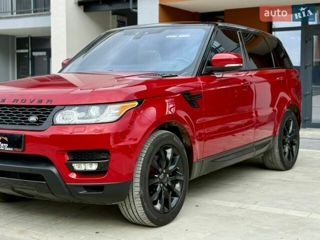 Червоний Ленд Ровер Range Rover Sport, об'ємом двигуна 3 л та пробігом 252 тис. км за 26900 $, фото 19 на Automoto.ua