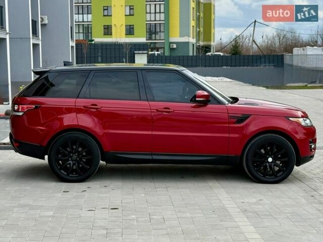 Червоний Ленд Ровер Range Rover Sport, об'ємом двигуна 3 л та пробігом 252 тис. км за 26900 $, фото 8 на Automoto.ua