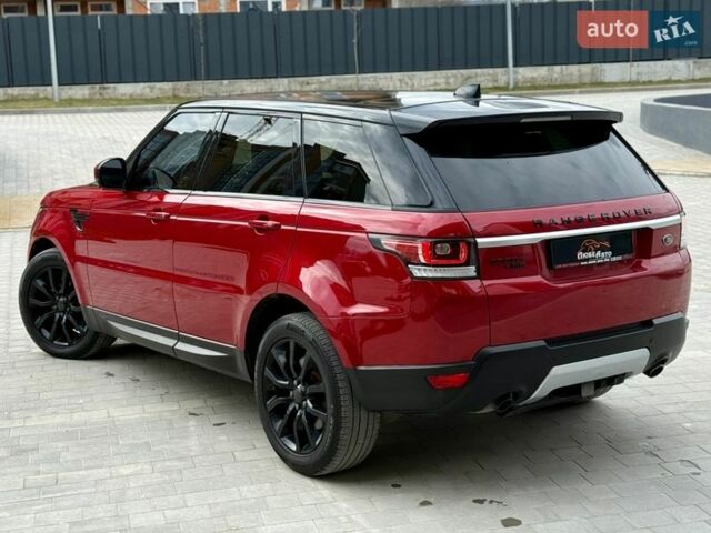 Червоний Ленд Ровер Range Rover Sport, об'ємом двигуна 3 л та пробігом 252 тис. км за 26900 $, фото 3 на Automoto.ua
