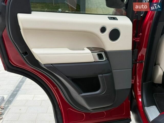 Червоний Ленд Ровер Range Rover Sport, об'ємом двигуна 3 л та пробігом 252 тис. км за 26900 $, фото 90 на Automoto.ua