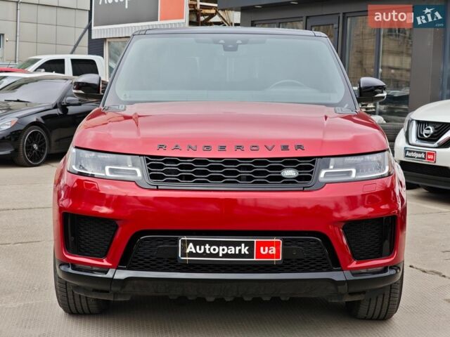 Червоний Ленд Ровер Range Rover Sport, об'ємом двигуна 3 л та пробігом 82 тис. км за 40390 $, фото 1 на Automoto.ua