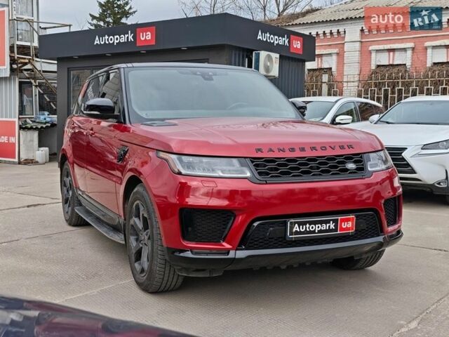Червоний Ленд Ровер Range Rover Sport, об'ємом двигуна 3 л та пробігом 82 тис. км за 46990 $, фото 2 на Automoto.ua