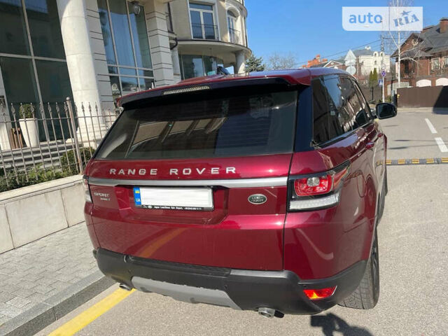 Червоний Ленд Ровер Range Rover Sport, об'ємом двигуна 2.99 л та пробігом 130 тис. км за 42000 $, фото 5 на Automoto.ua