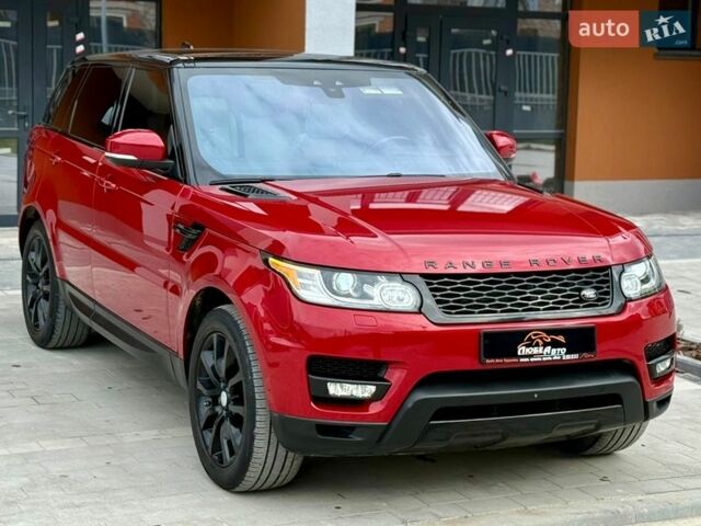 Червоний Ленд Ровер Range Rover Sport, об'ємом двигуна 3 л та пробігом 252 тис. км за 26900 $, фото 6 на Automoto.ua
