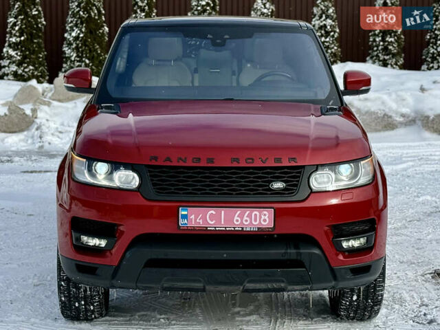 Красный Ленд Ровер Рендж Ровер Спорт, объемом двигателя 3 л и пробегом 200 тыс. км за 26500 $, фото 13 на Automoto.ua