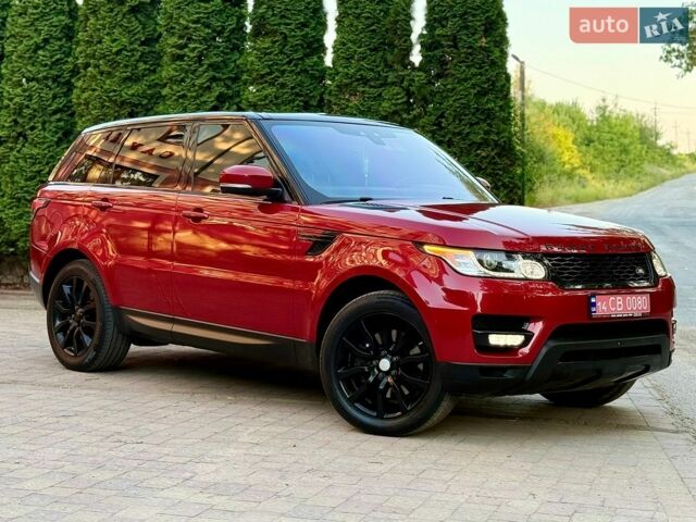 Червоний Ленд Ровер Range Rover Sport, об'ємом двигуна 3 л та пробігом 253 тис. км за 21750 $, фото 12 на Automoto.ua