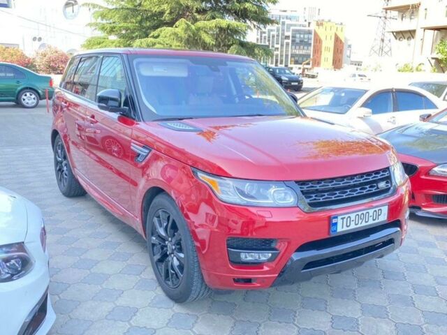 Червоний Ленд Ровер Range Rover Sport, об'ємом двигуна 4 л та пробігом 40 тис. км за 49500 $, фото 3 на Automoto.ua