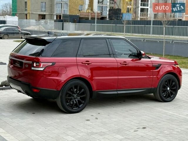 Червоний Ленд Ровер Range Rover Sport, об'ємом двигуна 3 л та пробігом 252 тис. км за 26900 $, фото 9 на Automoto.ua