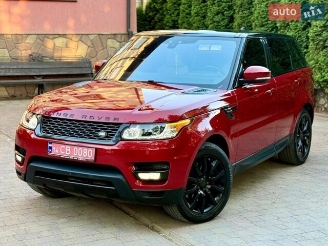 Червоний Ленд Ровер Range Rover Sport, об'ємом двигуна 3 л та пробігом 253 тис. км за 21750 $, фото 5 на Automoto.ua