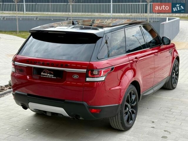 Червоний Ленд Ровер Range Rover Sport, об'ємом двигуна 3 л та пробігом 252 тис. км за 26900 $, фото 10 на Automoto.ua