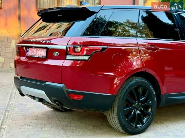 Червоний Ленд Ровер Range Rover Sport, об'ємом двигуна 3 л та пробігом 253 тис. км за 21750 $, фото 43 на Automoto.ua
