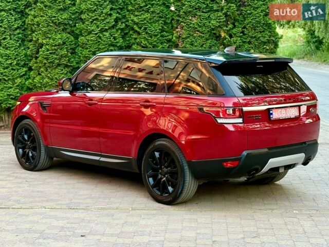 Червоний Ленд Ровер Range Rover Sport, об'ємом двигуна 3 л та пробігом 253 тис. км за 21750 $, фото 49 на Automoto.ua