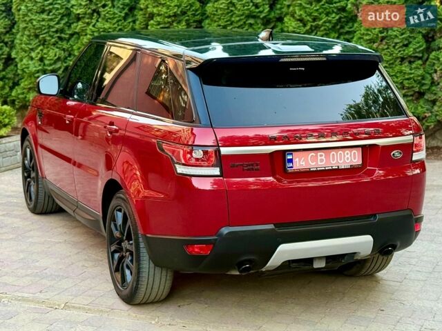 Червоний Ленд Ровер Range Rover Sport, об'ємом двигуна 3 л та пробігом 253 тис. км за 21750 $, фото 48 на Automoto.ua