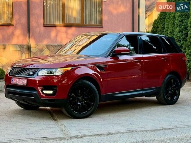 Червоний Ленд Ровер Range Rover Sport, об'ємом двигуна 3 л та пробігом 253 тис. км за 21750 $, фото 7 на Automoto.ua