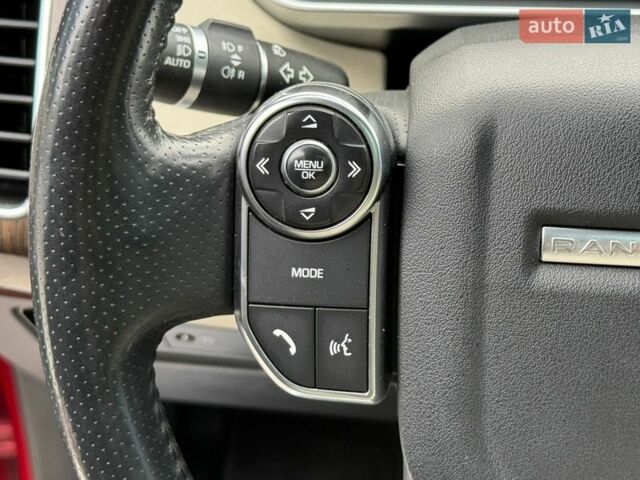 Червоний Ленд Ровер Range Rover Sport, об'ємом двигуна 3 л та пробігом 252 тис. км за 26900 $, фото 46 на Automoto.ua