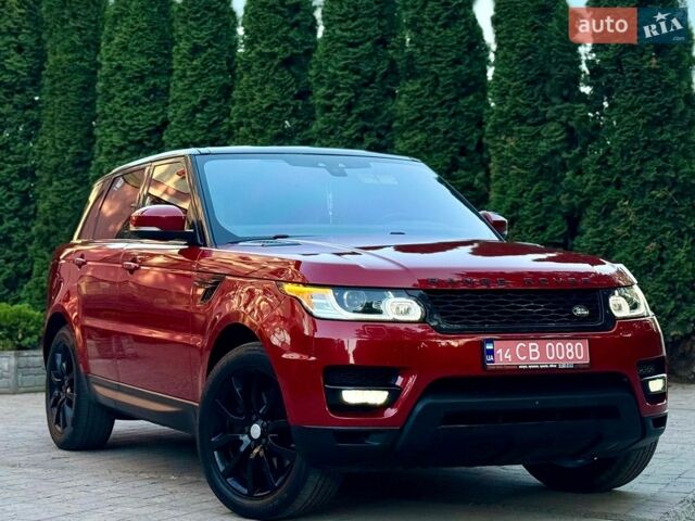 Червоний Ленд Ровер Range Rover Sport, об'ємом двигуна 3 л та пробігом 253 тис. км за 21750 $, фото 1 на Automoto.ua