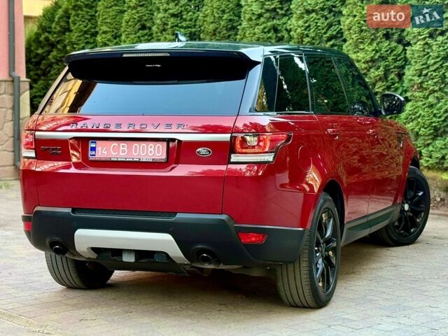 Червоний Ленд Ровер Range Rover Sport, об'ємом двигуна 3 л та пробігом 253 тис. км за 21750 $, фото 42 на Automoto.ua