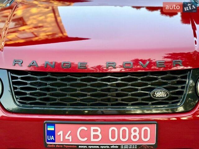 Червоний Ленд Ровер Range Rover Sport, об'ємом двигуна 3 л та пробігом 253 тис. км за 21750 $, фото 30 на Automoto.ua