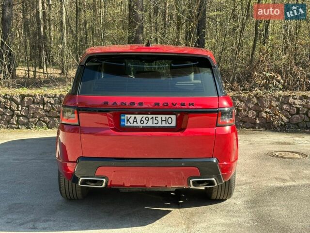 Червоний Ленд Ровер Range Rover Sport, об'ємом двигуна 2.99 л та пробігом 109 тис. км за 45500 $, фото 4 на Automoto.ua
