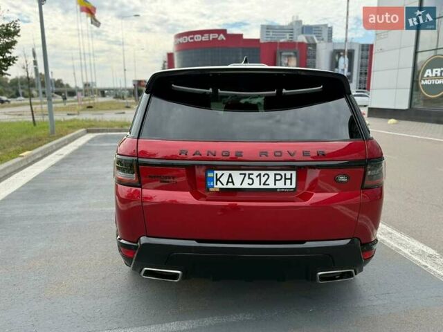 Червоний Ленд Ровер Range Rover Sport, об'ємом двигуна 3 л та пробігом 178 тис. км за 34500 $, фото 1 на Automoto.ua
