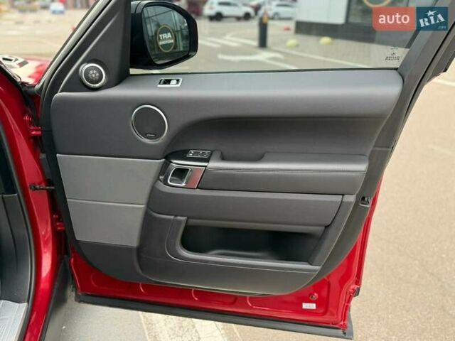 Червоний Ленд Ровер Range Rover Sport, об'ємом двигуна 3 л та пробігом 178 тис. км за 34500 $, фото 13 на Automoto.ua