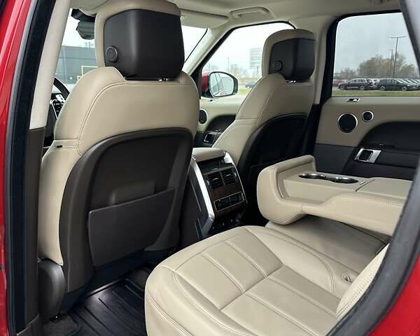 Червоний Ленд Ровер Range Rover Sport, об'ємом двигуна 2.99 л та пробігом 160 тис. км за 36900 $, фото 18 на Automoto.ua