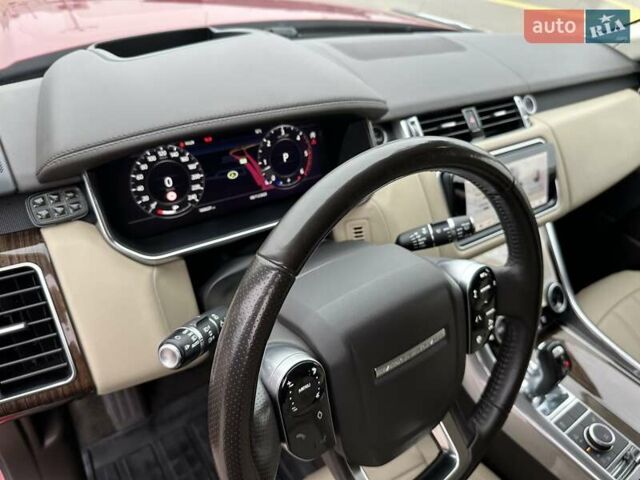 Червоний Ленд Ровер Range Rover Sport, об'ємом двигуна 2.99 л та пробігом 160 тис. км за 36900 $, фото 16 на Automoto.ua