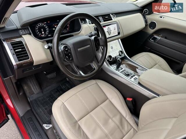 Червоний Ленд Ровер Range Rover Sport, об'ємом двигуна 2.99 л та пробігом 160 тис. км за 36900 $, фото 10 на Automoto.ua