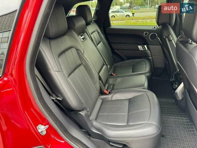 Червоний Ленд Ровер Range Rover Sport, об'ємом двигуна 3 л та пробігом 178 тис. км за 34500 $, фото 8 на Automoto.ua