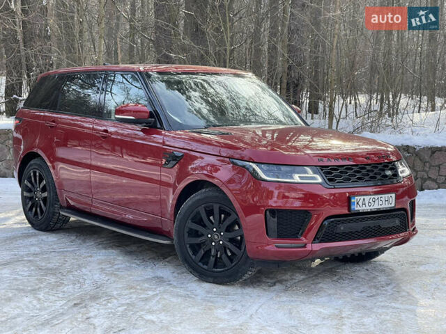Червоний Ленд Ровер Range Rover Sport, об'ємом двигуна 3 л та пробігом 98 тис. км за 49500 $, фото 4 на Automoto.ua