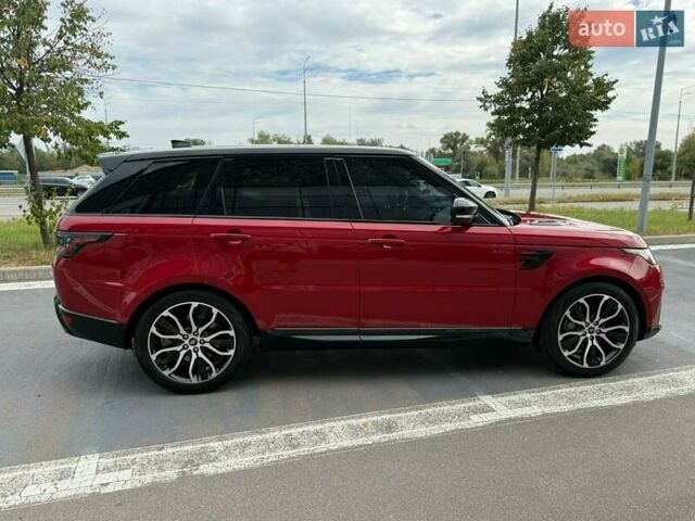 Червоний Ленд Ровер Range Rover Sport, об'ємом двигуна 3 л та пробігом 178 тис. км за 34500 $, фото 2 на Automoto.ua
