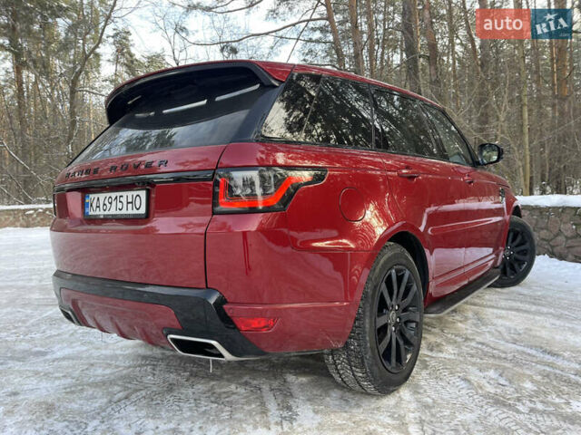 Червоний Ленд Ровер Range Rover Sport, об'ємом двигуна 3 л та пробігом 98 тис. км за 49500 $, фото 2 на Automoto.ua