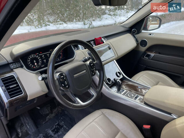Червоний Ленд Ровер Range Rover Sport, об'ємом двигуна 3 л та пробігом 98 тис. км за 49500 $, фото 7 на Automoto.ua