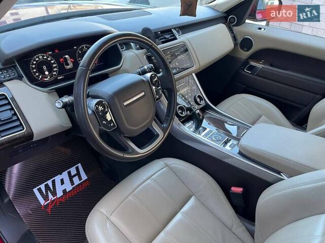 Червоний Ленд Ровер Range Rover Sport, об'ємом двигуна 2.99 л та пробігом 82 тис. км за 55000 $, фото 9 на Automoto.ua