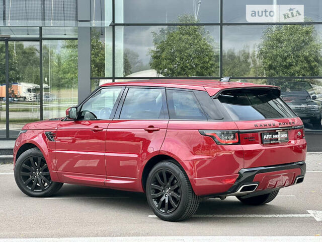 Червоний Ленд Ровер Range Rover Sport, об'ємом двигуна 2.99 л та пробігом 62 тис. км за 63500 $, фото 2 на Automoto.ua