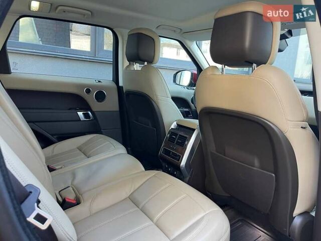 Червоний Ленд Ровер Range Rover Sport, об'ємом двигуна 2.99 л та пробігом 82 тис. км за 55000 $, фото 16 на Automoto.ua