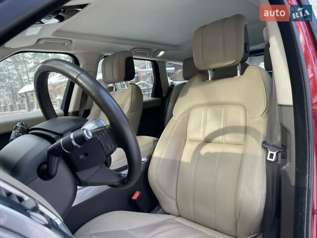 Червоний Ленд Ровер Range Rover Sport, об'ємом двигуна 3 л та пробігом 98 тис. км за 49500 $, фото 6 на Automoto.ua